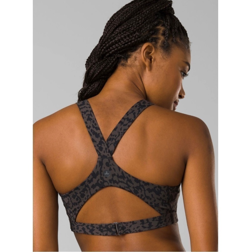 Prana Chakara Support Bra New Women's Size XS Crisscross Racer Back Adjustable